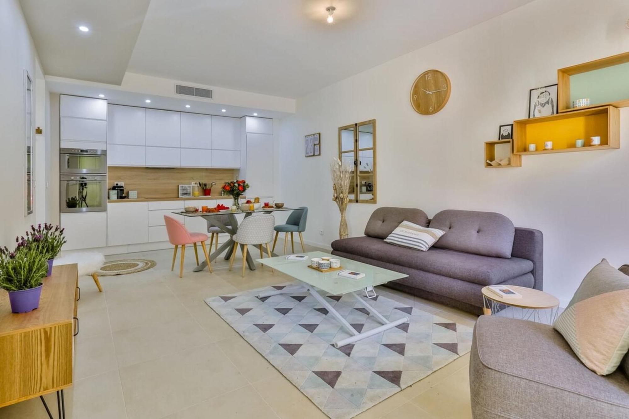 France 82 Tp -1 Min From The Sea - Terrace - Parking * Nizza